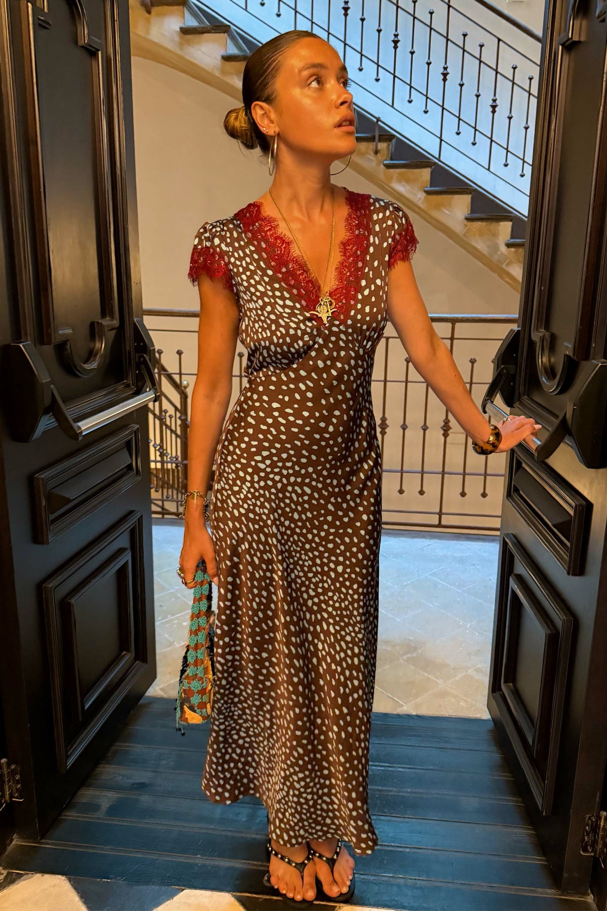 Never Fully Dressed Chocolate Deer Olivia Dress