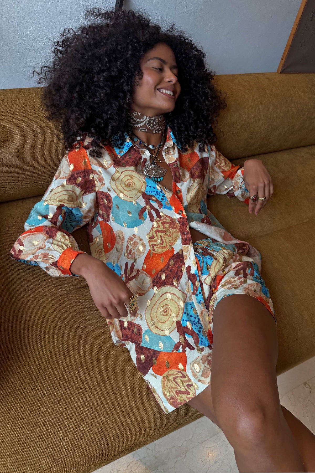 Never Fully Dressed Shell Marley Shirt