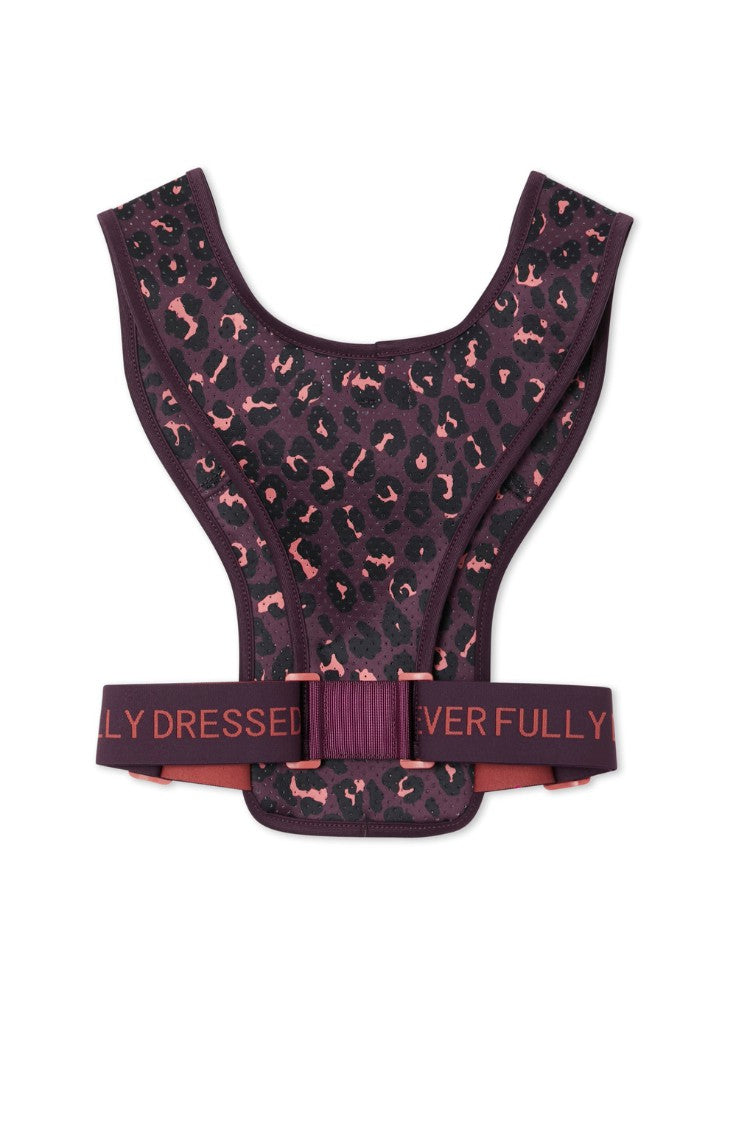 Never Fully Dressed Leopard Running Bag