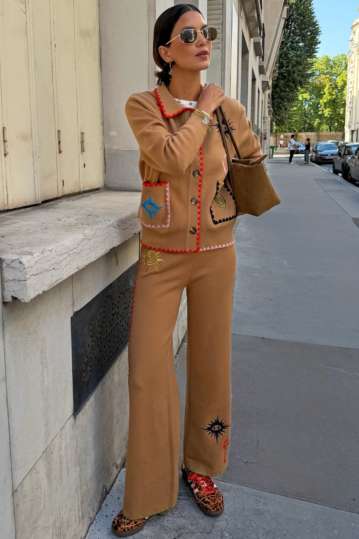 Never Fully Dressed Tan Casablanca Cardigan