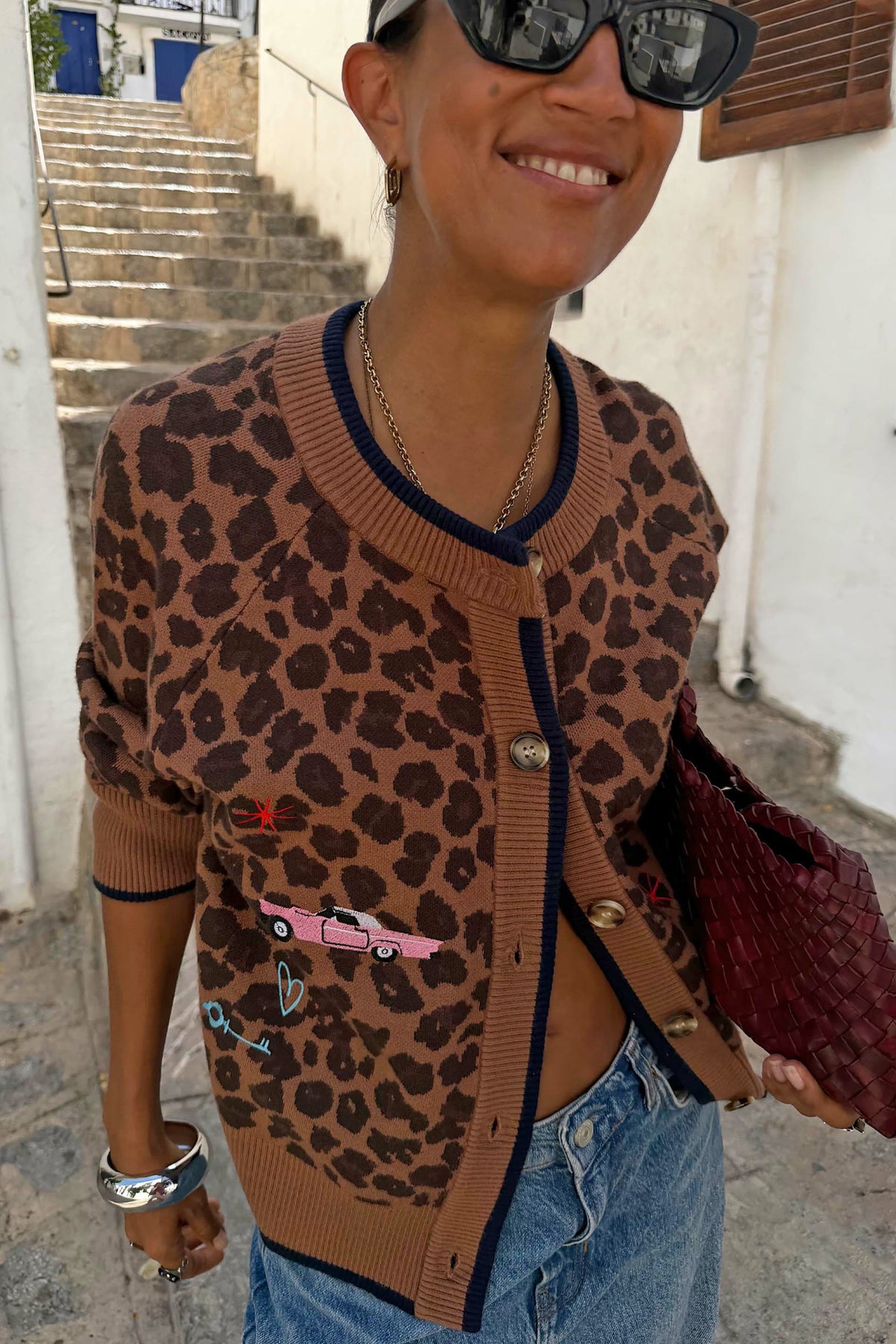 Never Fully Dressed Leopard Cheryl Cardigan