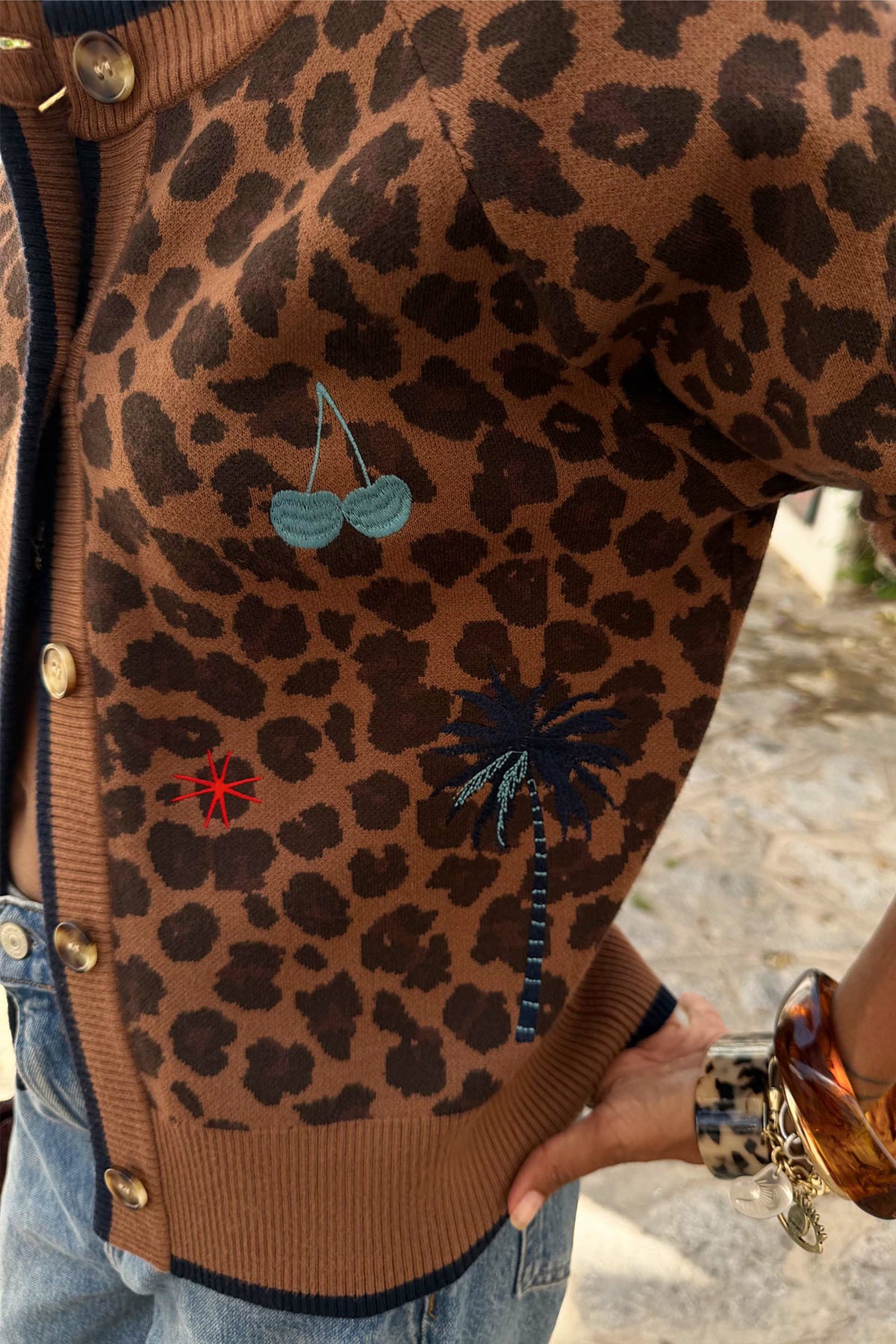 Never Fully Dressed Leopard Cheryl Cardigan