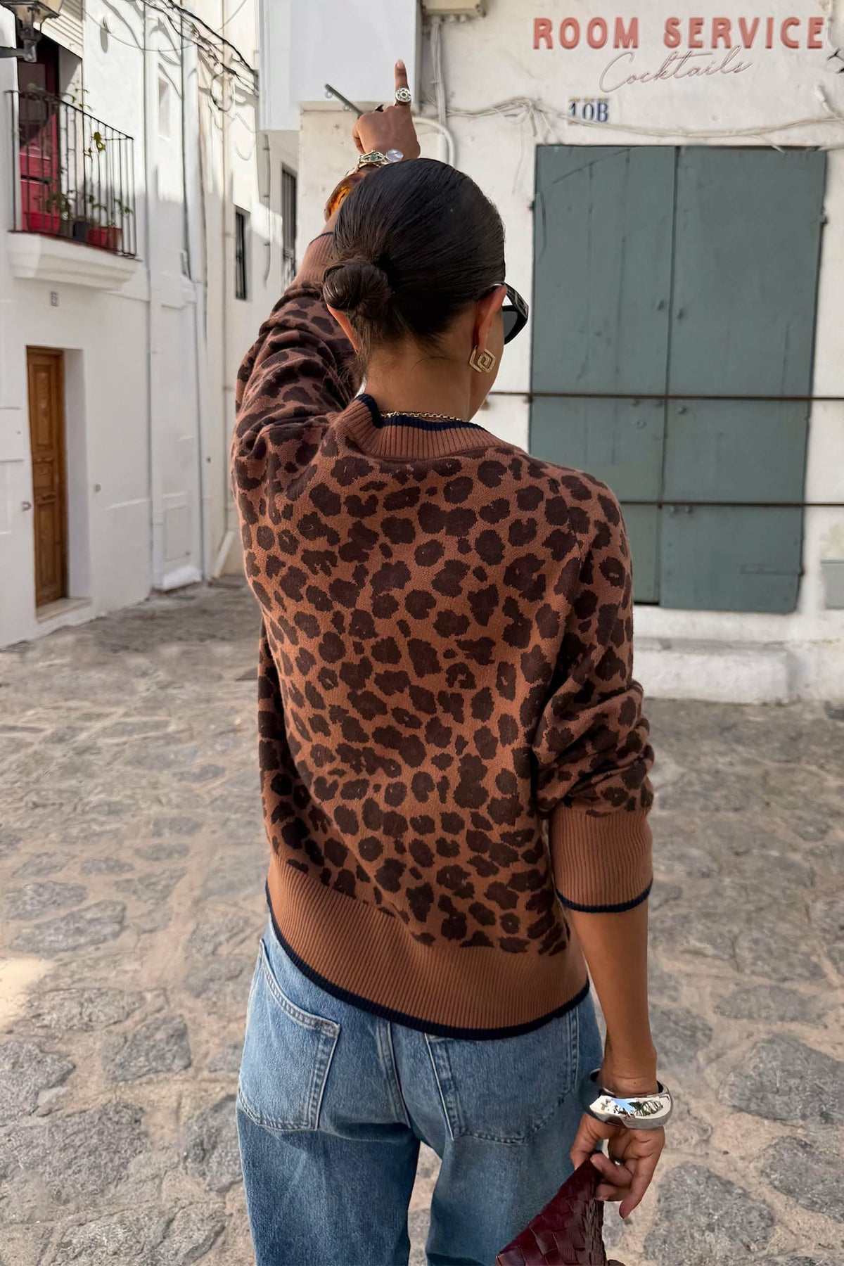 Never Fully Dressed Leopard Cheryl Cardigan