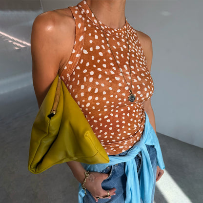 Never Fully Dressed Deer Ribbed Tank