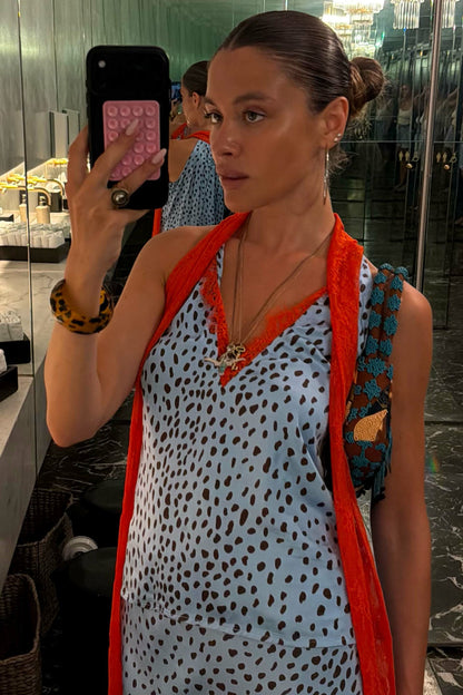 Never Fully Dressed Sky Blue Deer Lily Multi-Wear Top