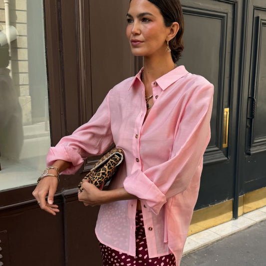 Never Fully Dressed Pink Marley Shirt  London