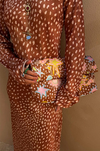 Never Fully Dressed Deer Soho Print Dress - Wedding Guest