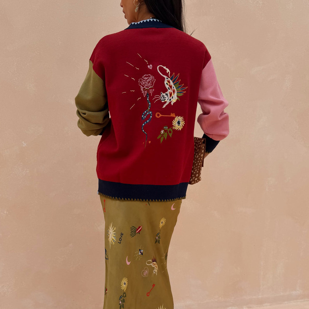 Never Fully Dressed Mystical Martha Embroidered Cardigan