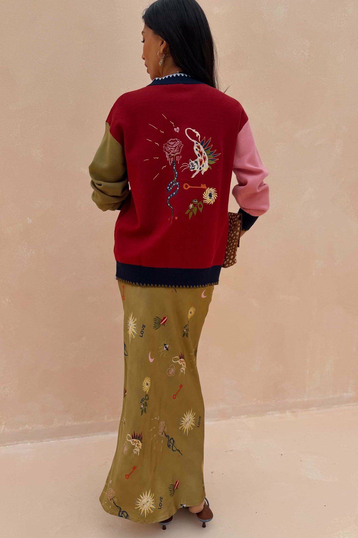Never Fully Dressed Mystical Martha Embroidered Cardigan