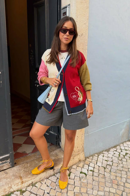 Never Fully Dressed Mystical Martha Embroidered Cardigan