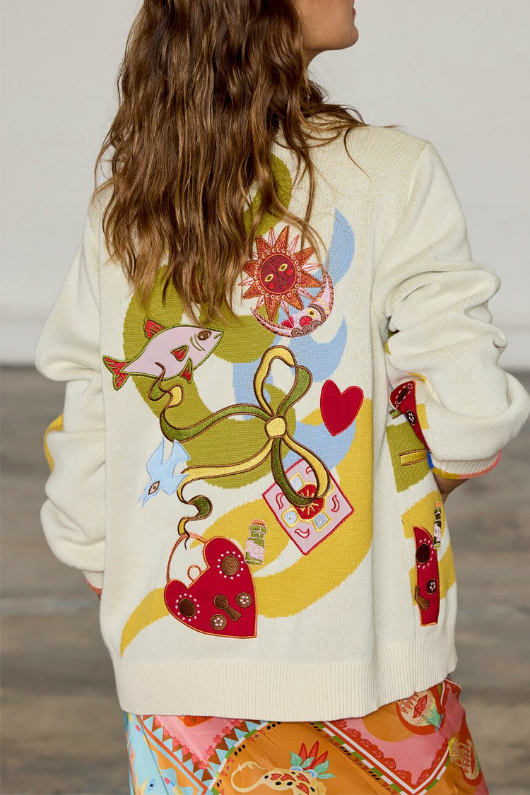 Never Fully Dressed Multi Enchanted Cardigan