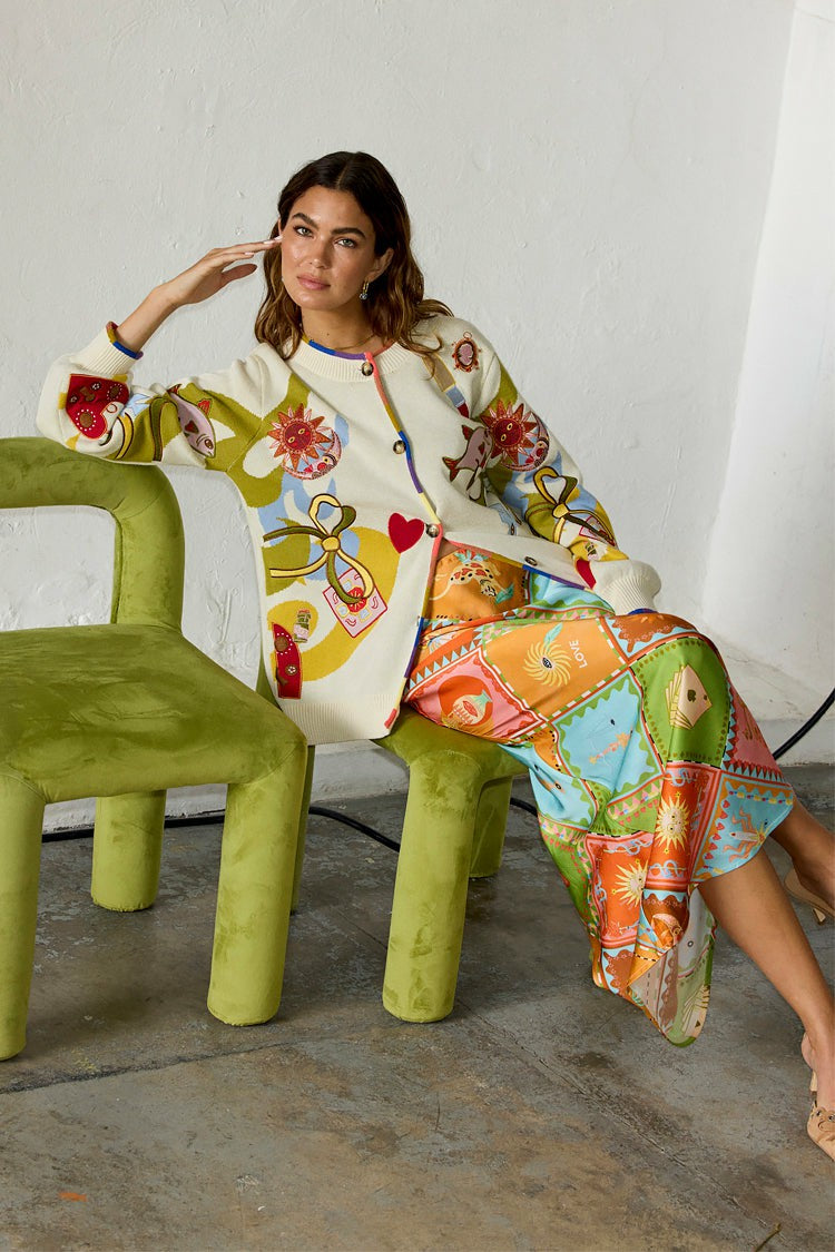 Never Fully Dressed Multi Enchanted Cardigan