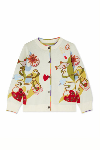 Never Fully Dressed Multi Enchanted Cardigan