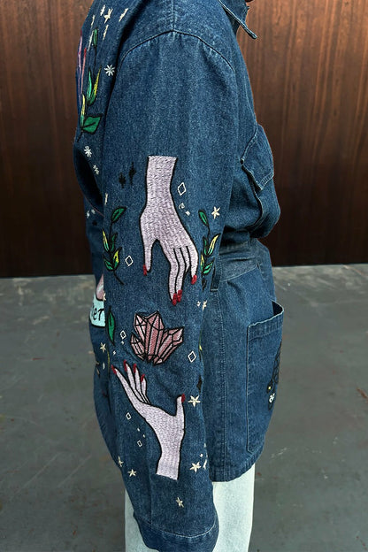 Never Fully Dressed Denim Manifestation Jacket