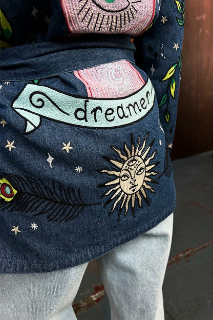 Never Fully Dressed Denim Manifestation Jacket