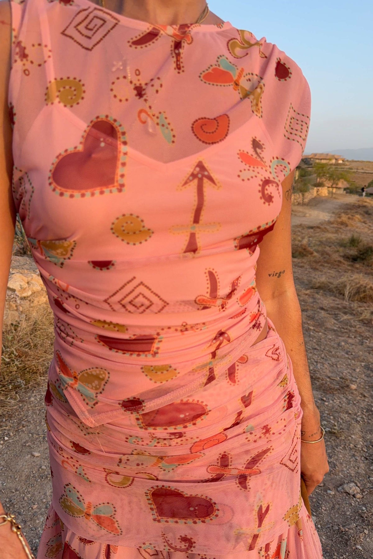 Never Fully Dressed Pink Astra Lacie Top