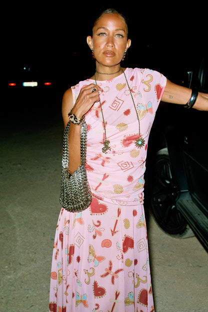 Never Fully Dressed Pink Astra Lacie Top