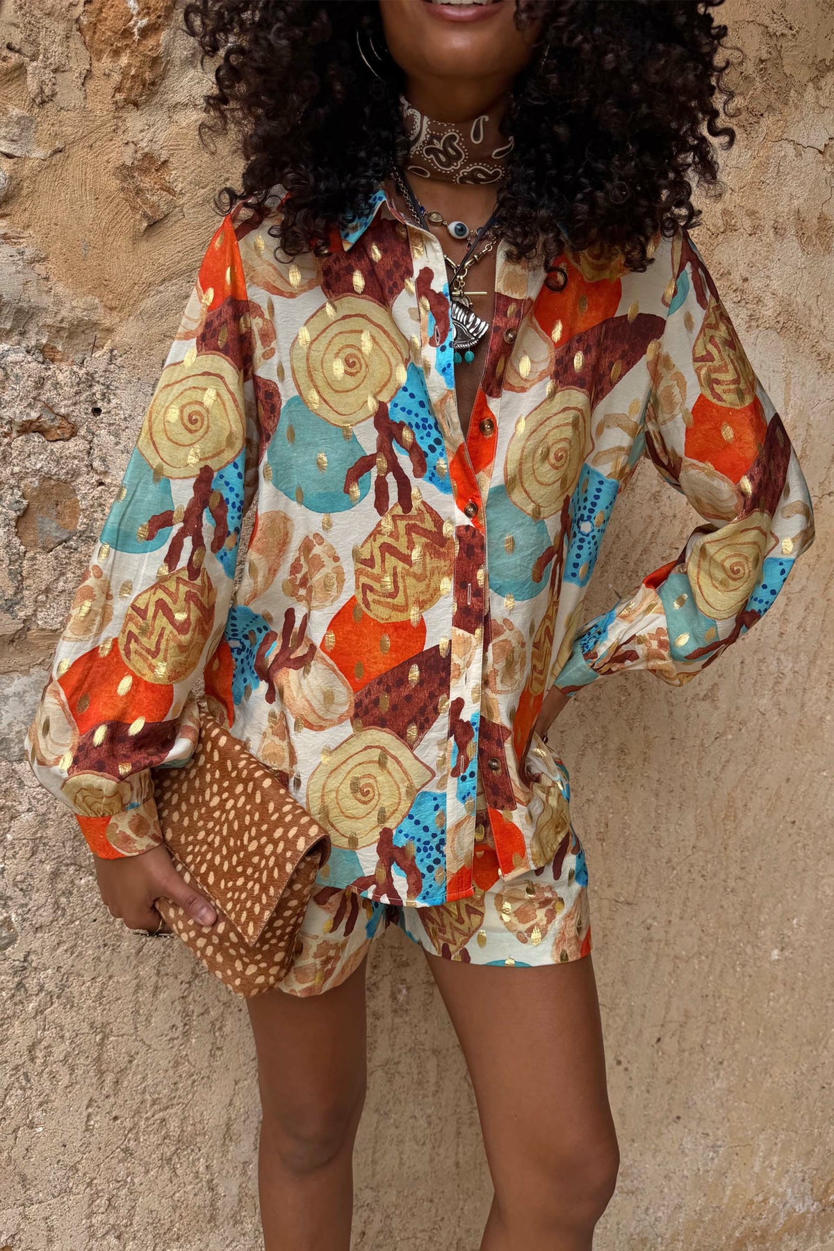 Never Fully Dressed Shell Marley Shirt