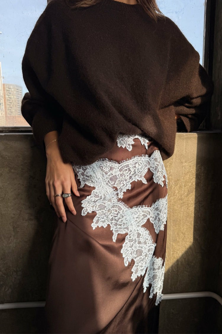 Never Fully Dressed Chocolate Lily Skirt