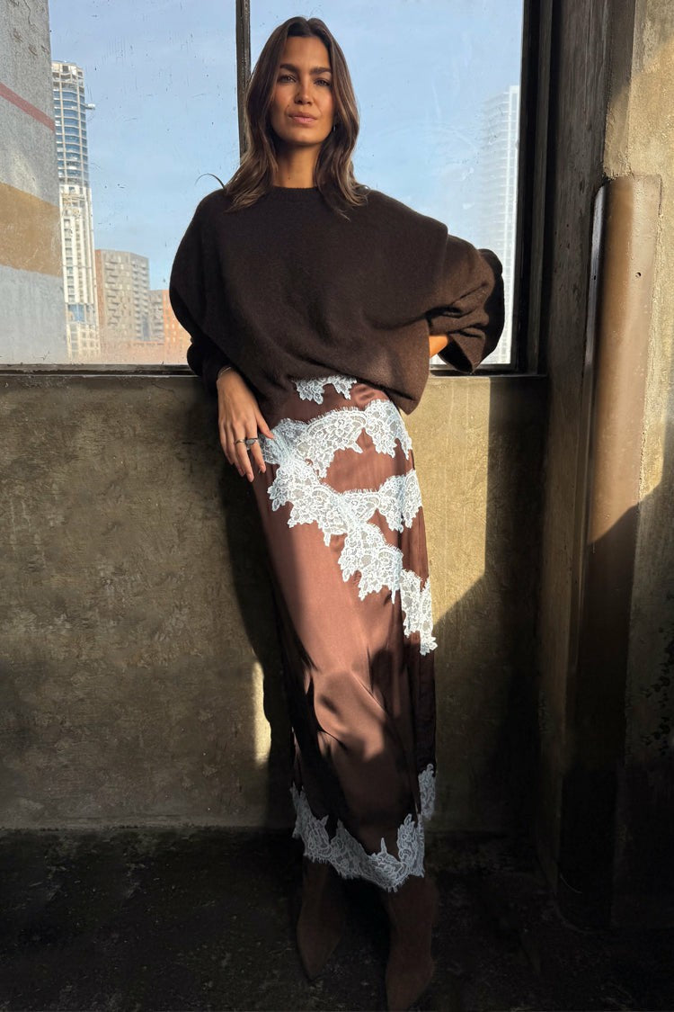 Never Fully Dressed Chocolate Lily Skirt