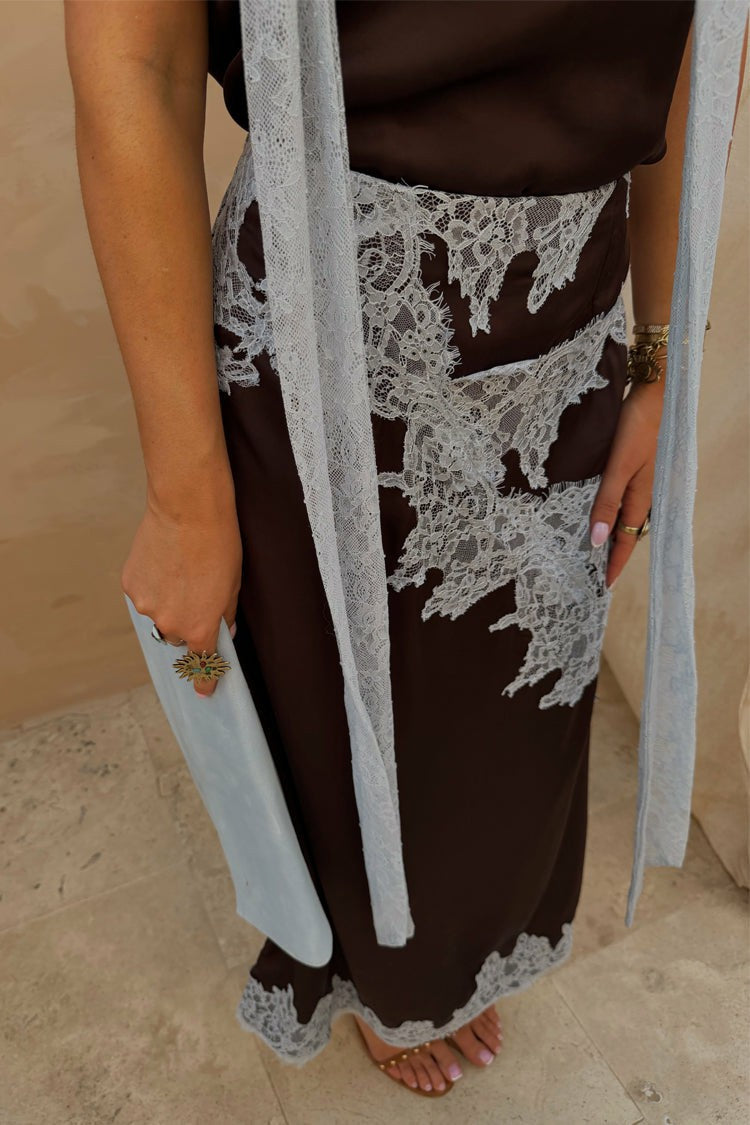 Never Fully Dressed Chocolate Lily Skirt