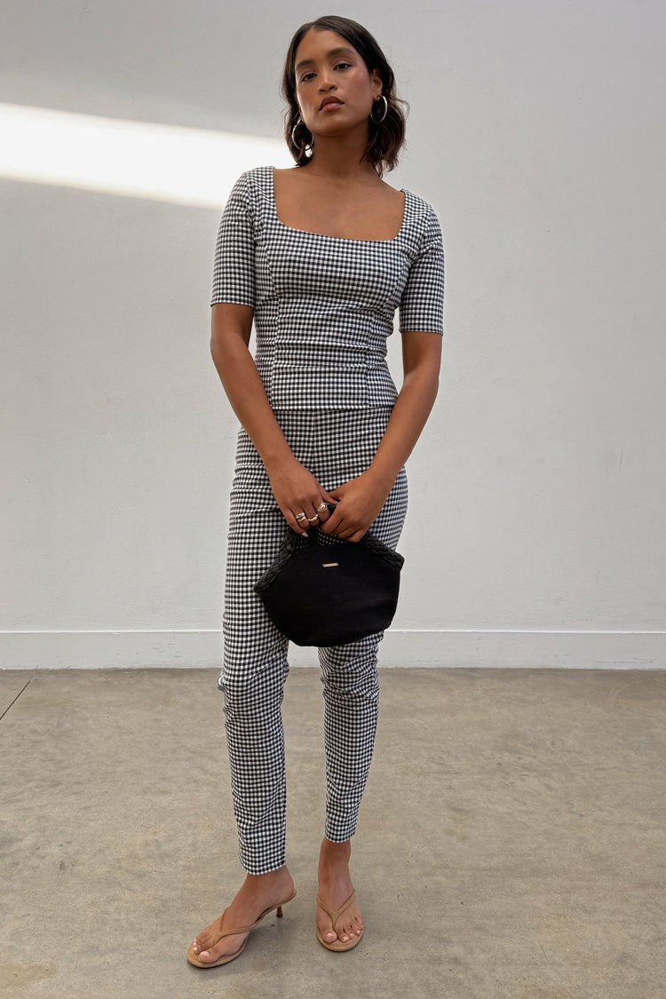 Never Fully Dressed Gingham Trousers Co-ord