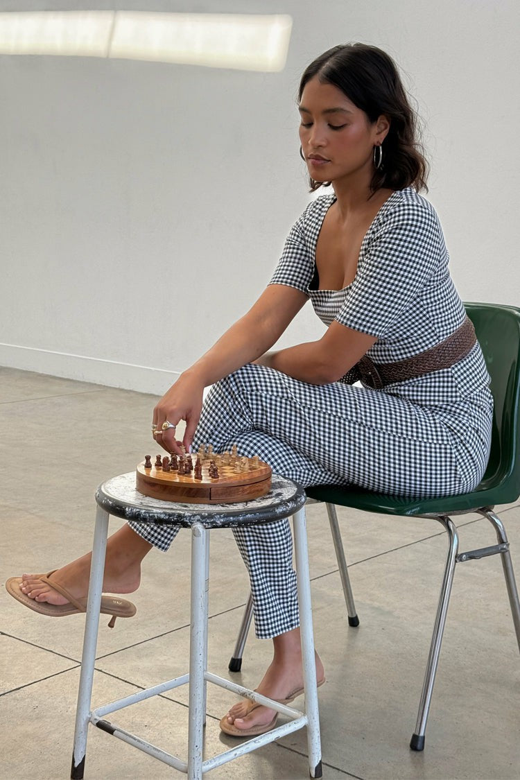 Never Fully Dressed Gingham Trousers Co-ord