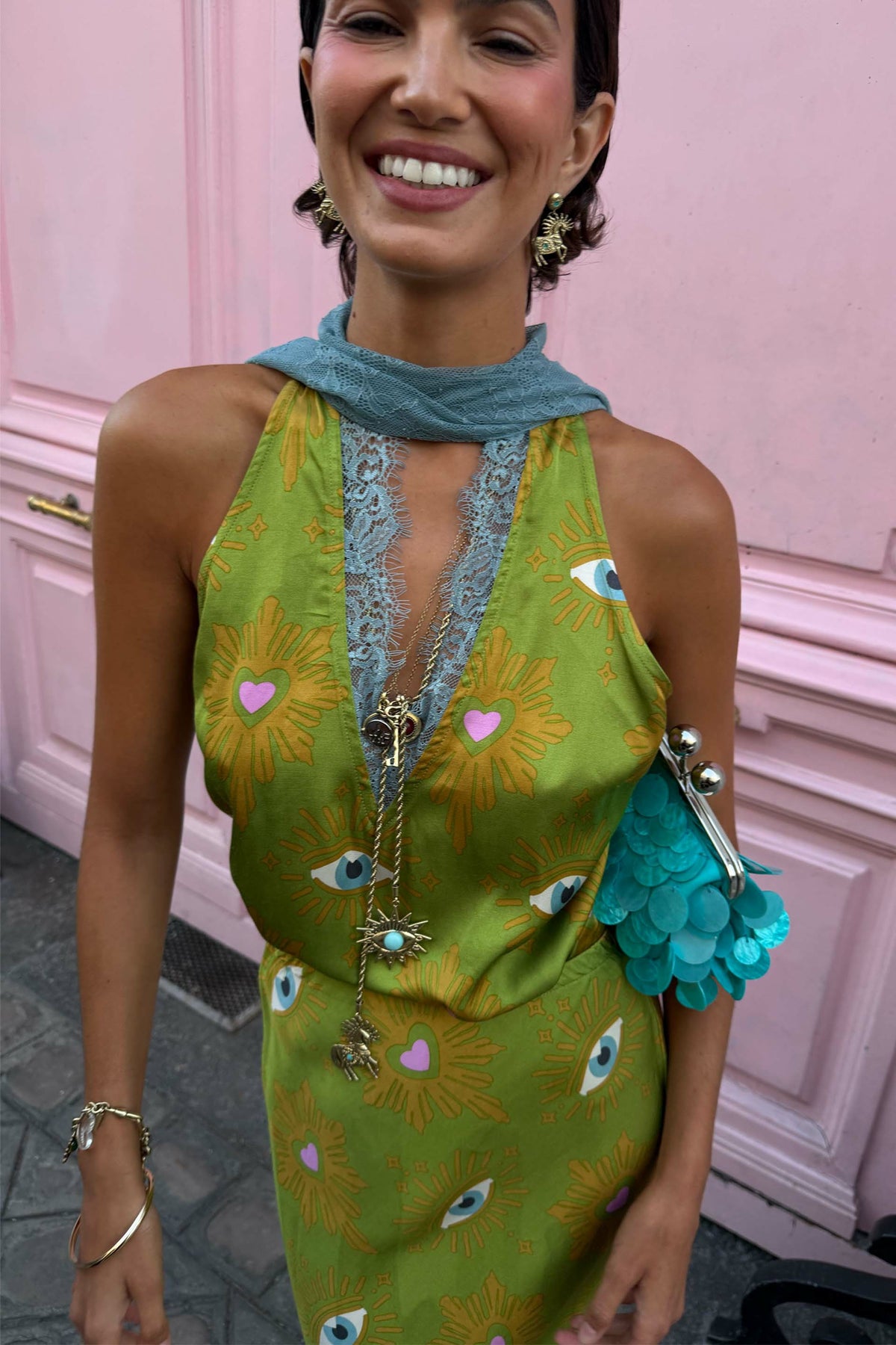 Never Fully Dressed Khaki Eye Lily Top