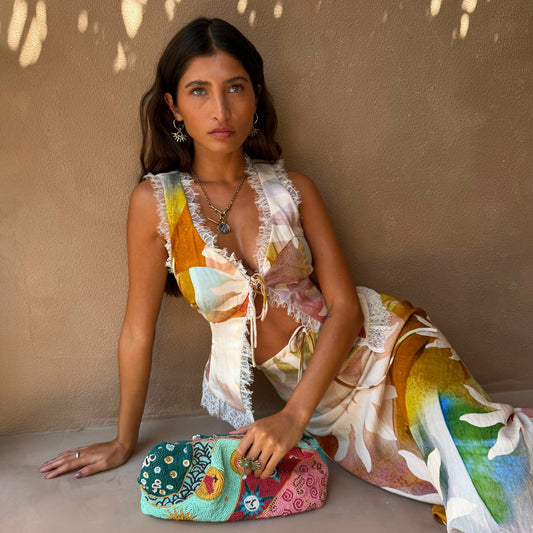 Never Fully Dressed Abstract Soleil Maisie Top