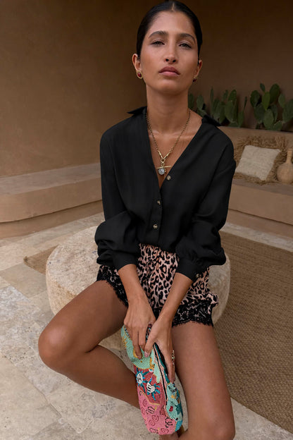 Never Fully Dressed Black Miley Shirt  UK