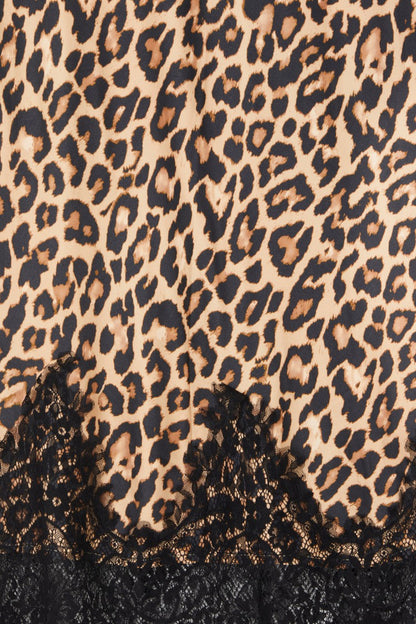 Never Fully Dressed Leopard Midi Maeva Skirt - Never Fully Dressed