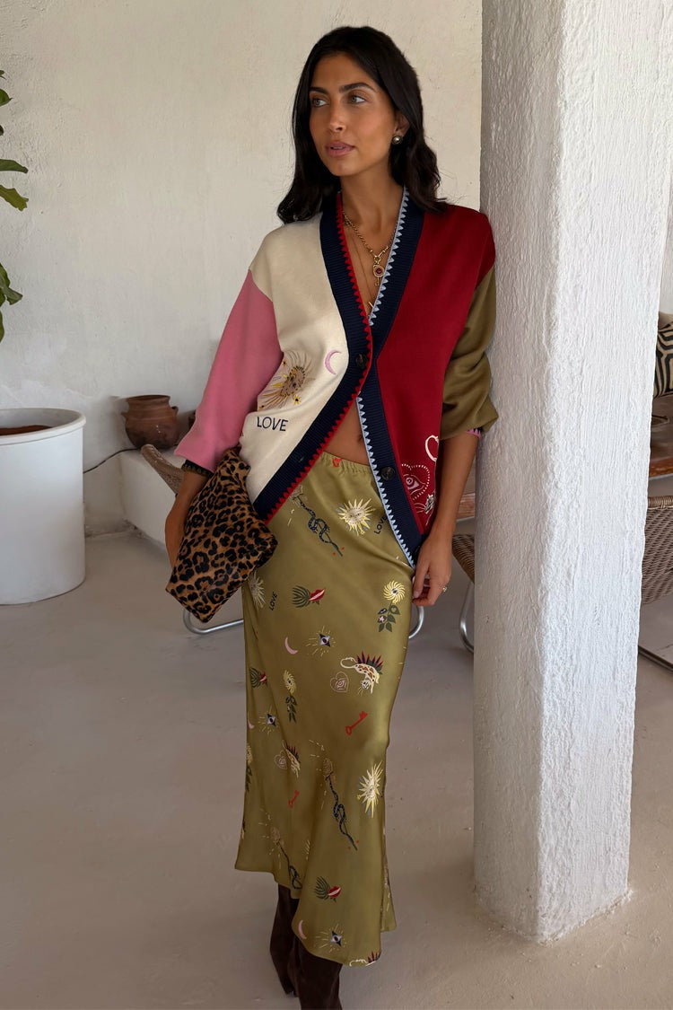 Never Fully Dressed Olive Mystical Dorris Skirt