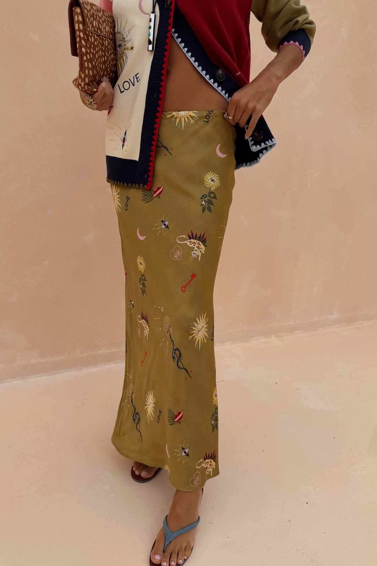 Never Fully Dressed Olive Mystical Dorris Skirt