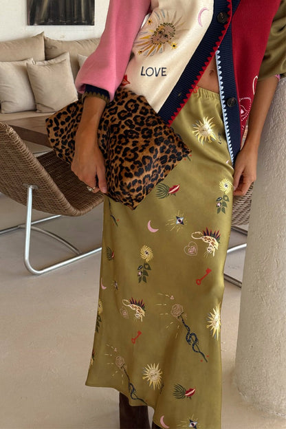 Never Fully Dressed Olive Mystical Dorris Skirt