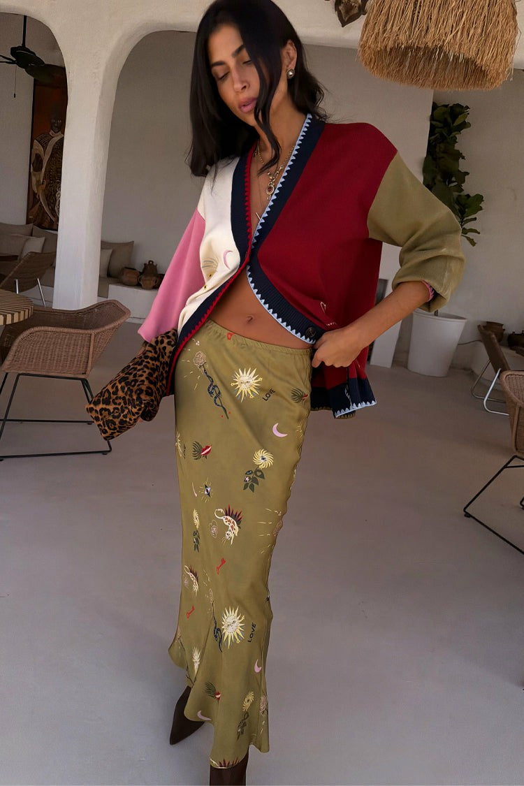 Never Fully Dressed Olive Mystical Dorris Skirt
