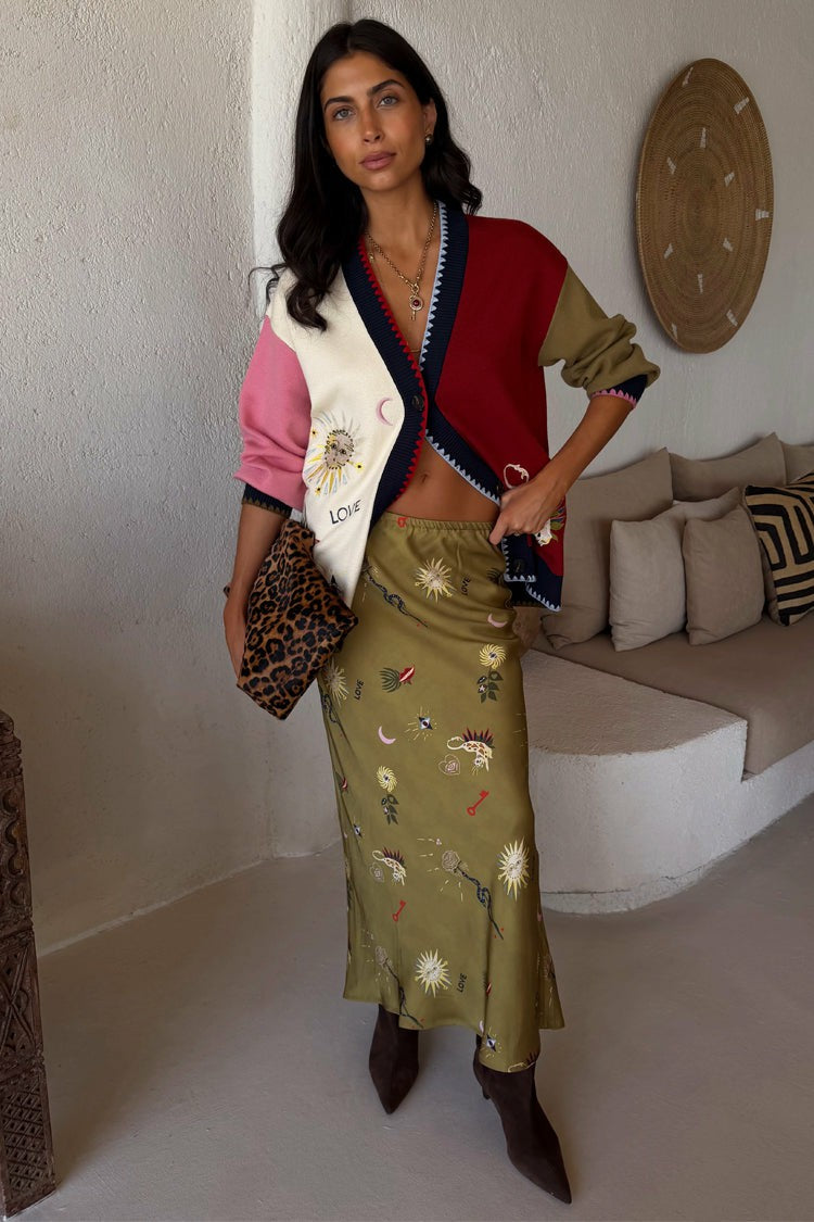 Never Fully Dressed Olive Mystical Dorris Skirt