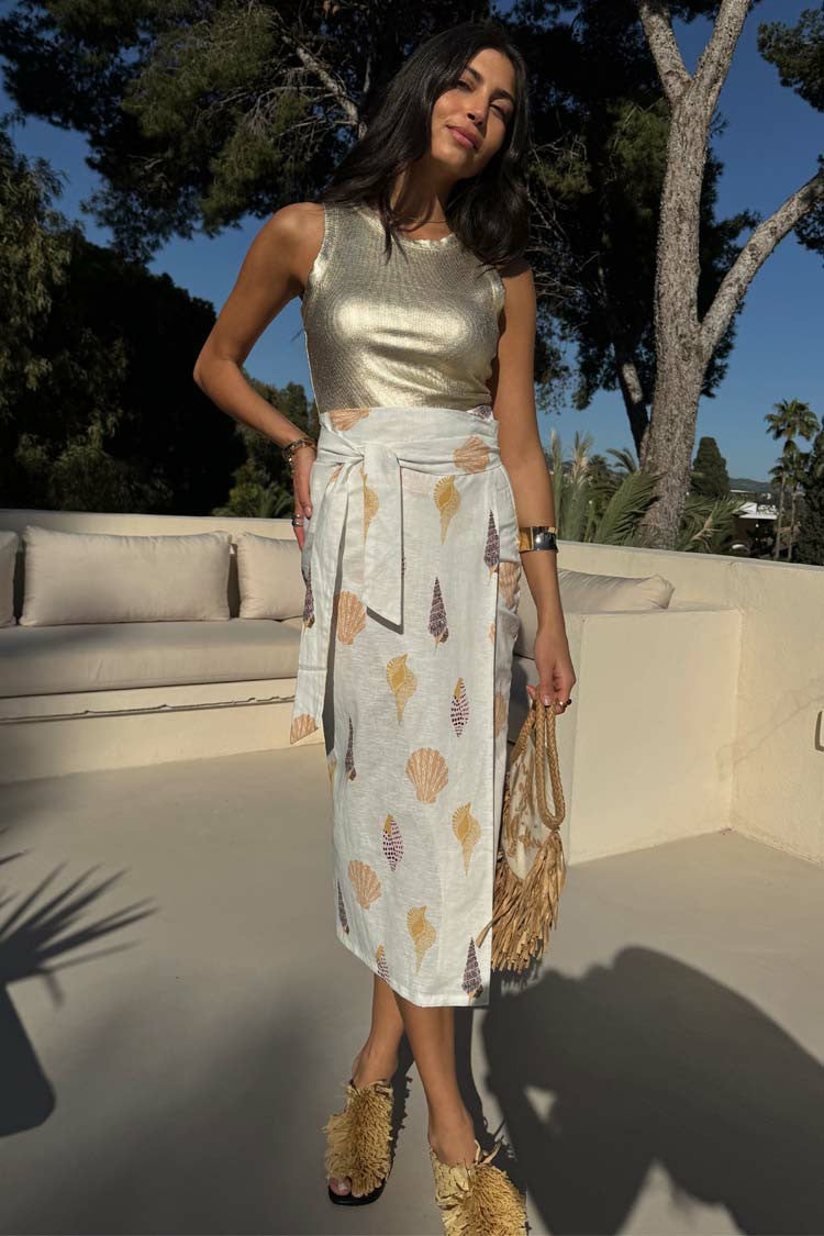 Never Fully Dressed Shells Jaspre Wrap Skirt