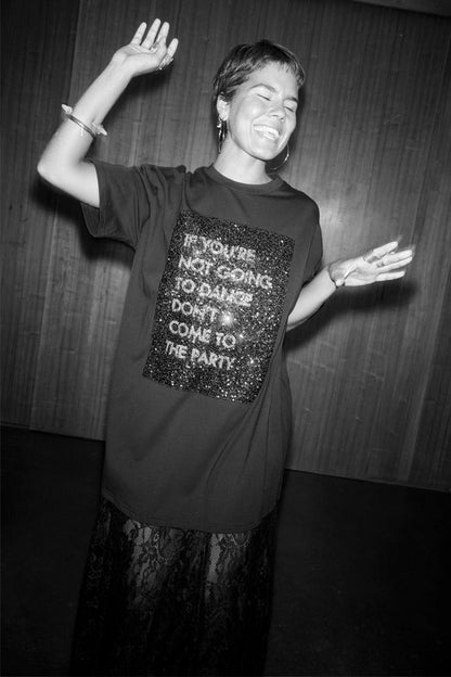 Never Fully Dressed Dance Sequin Cara T Shirt Dress