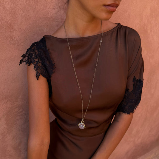 Never Fully Dressed Deloris by Lucy Aylen I Love You Necklace