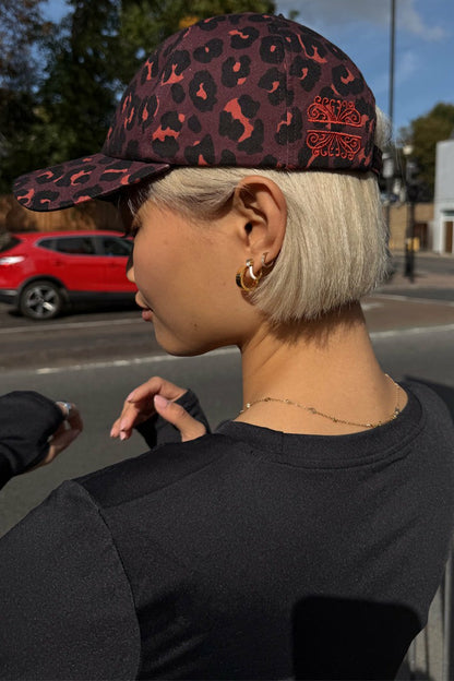 Never Fully Dressed Dark Leopard Cap  London