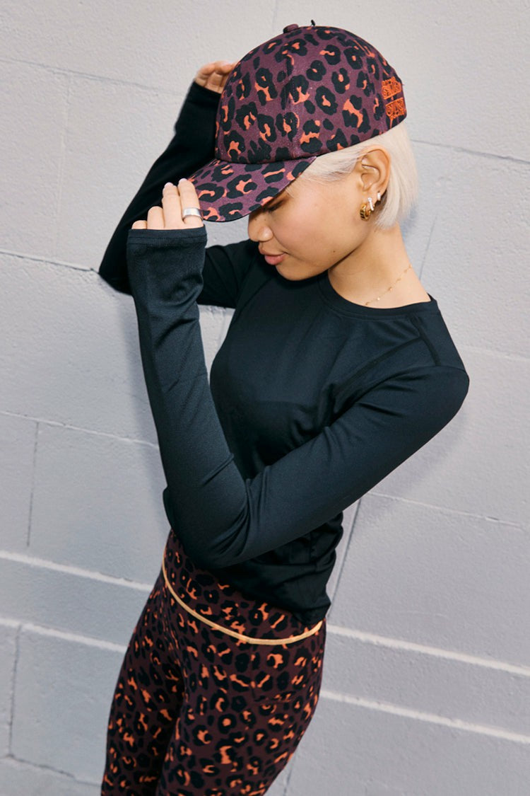 Never Fully Dressed Dark Leopard Cap  London