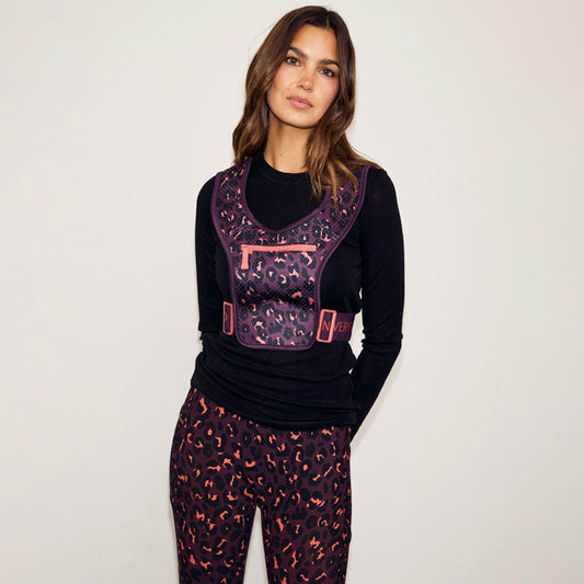 Never Fully Dressed Leopard Running Bag