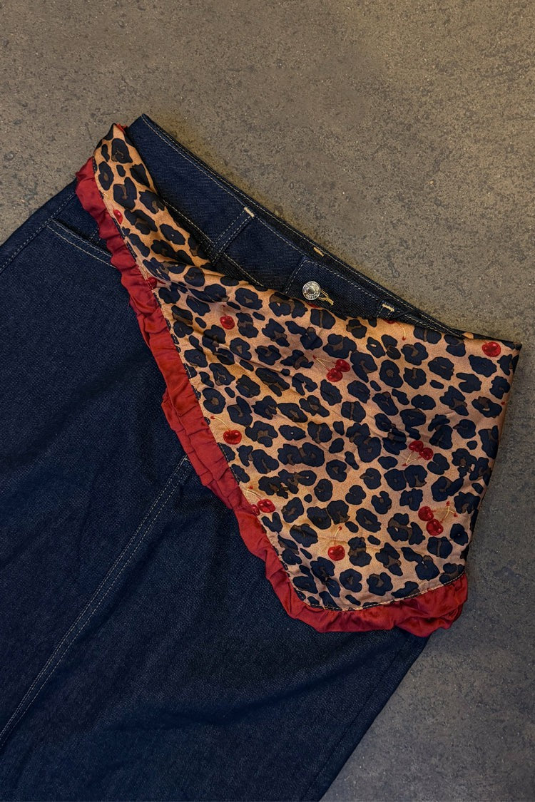 Never Fully Dressed Cherry Leopard Bandana