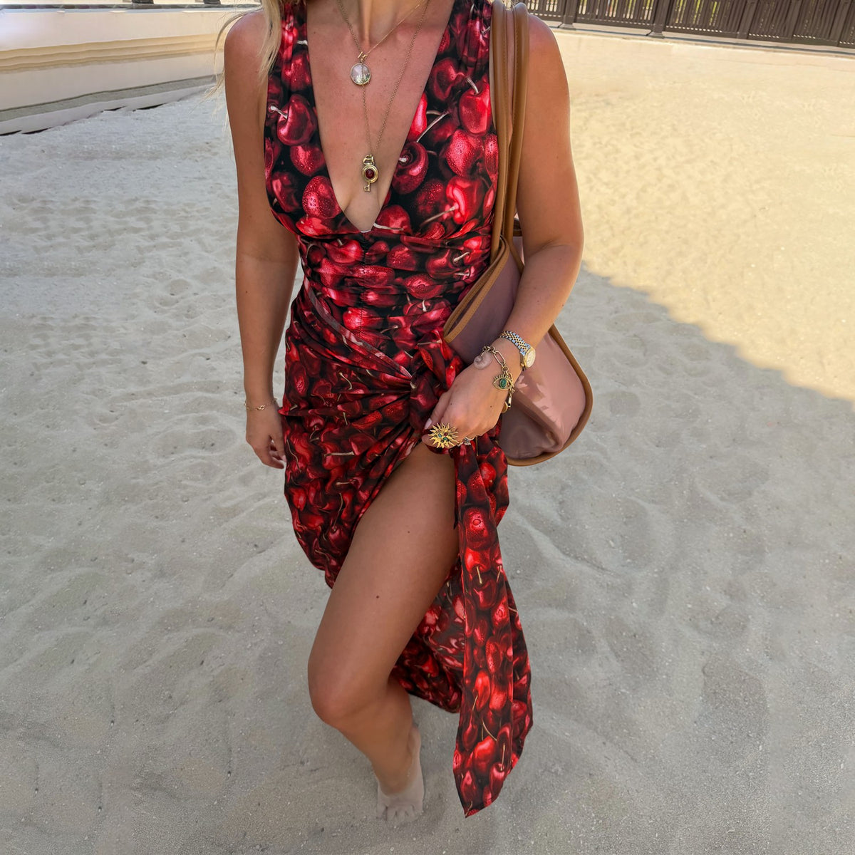 Never Fully Dressed Black Cherry Sarong