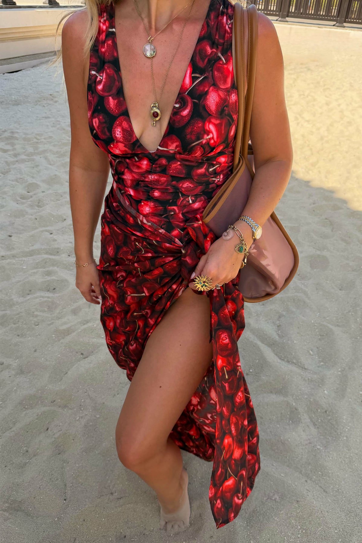 Never Fully Dressed Black Cherry Sarong