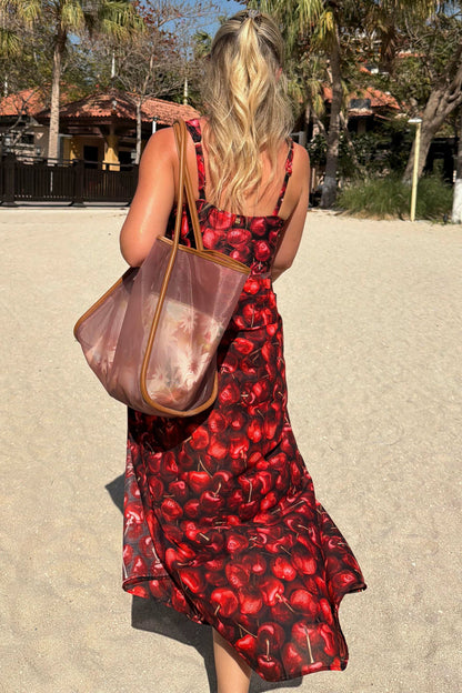Never Fully Dressed Black Cherry Sarong