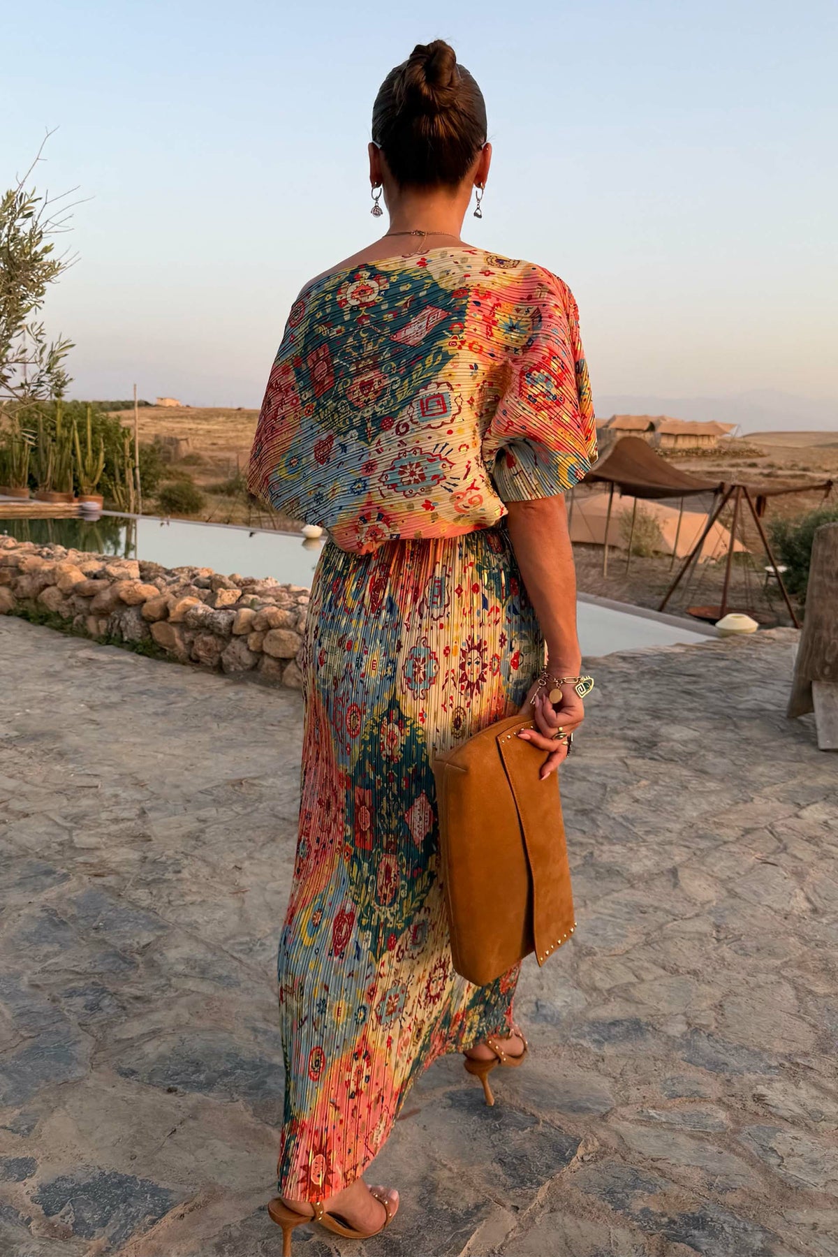 Never Fully Dressed Tapestry Tilly Dress Petite