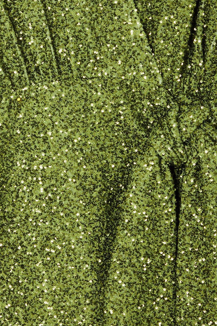Never Fully Dressed Olive Sequin Mini Vienna Petite