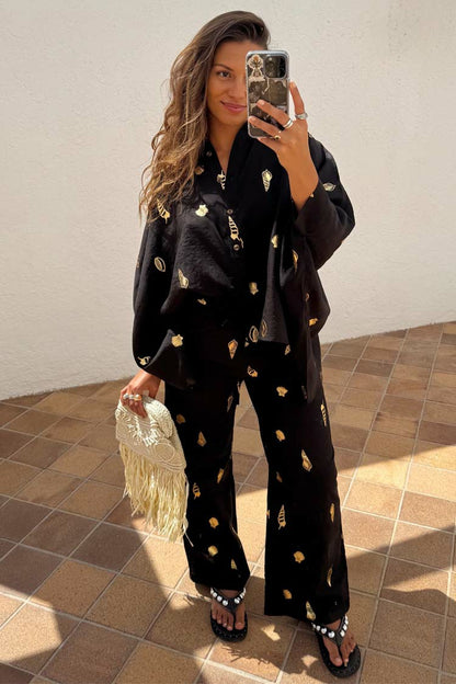 Never Fully Dressed Black Shell Elissa Trousers Petite