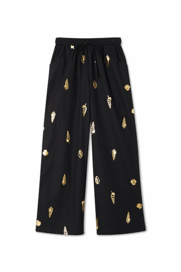 Never Fully Dressed Black Shell Elissa Trousers Petite